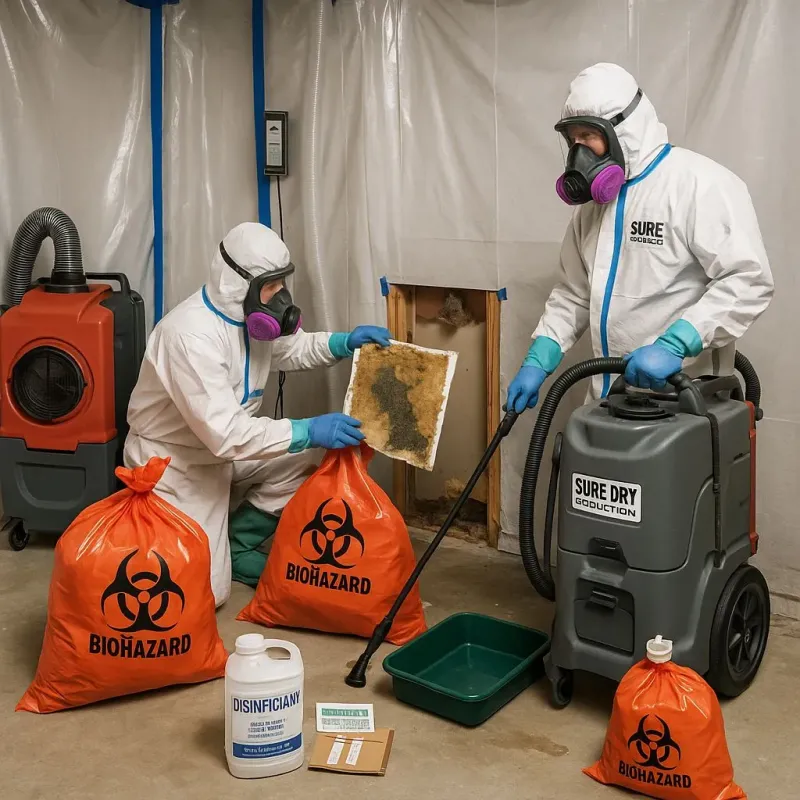 Contaminated Water Handling Protocols process in Desert Aire, WA